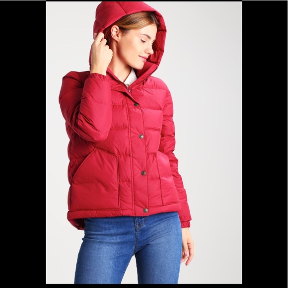 levi's women's quilted puffer jacket with hood